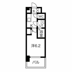 エスリード上前津LIVIAの物件間取画像